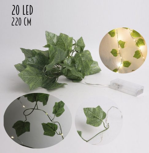 LED GRAPE LEAF 20LED 220CM