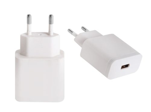 CHARGER HEAD WHITE/USB