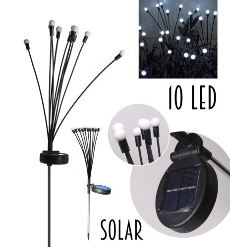 GARDEN SOLAR BERRY 10LED MF
