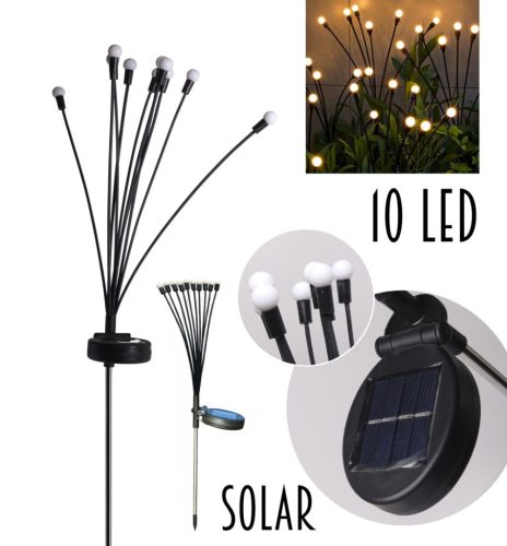 GARDEN SOLAR BERRY 10LED HF