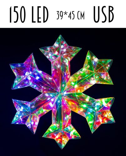 Snowflake light 150L/USB 39*45