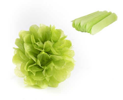 DEK.PAPER FLOWERBALL GREEN   15