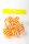 DEK.EGG*6 NARROW STRIPES 6CM/Z