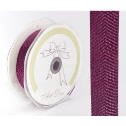 SZ.METÁL SZÁL BORDÓ25MM*10M