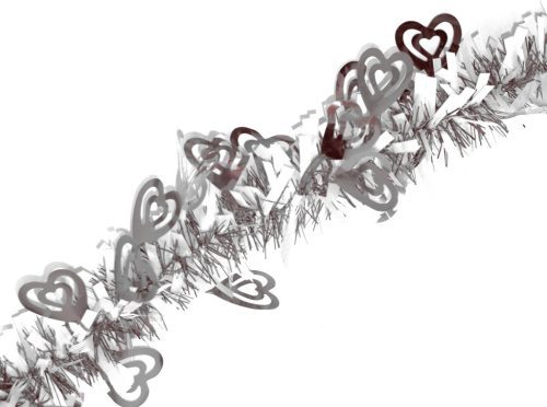 BOA WIDE + HEART SILVER 9CM*2M
