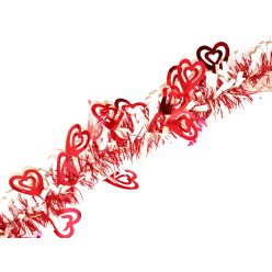 BOA SZÉLES+SZÍV PIROS9CM*2M