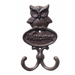 CAST IRON HOOK OWL TOILET ANT15