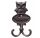 CAST IRON HOOK OWL TOILET ANT15