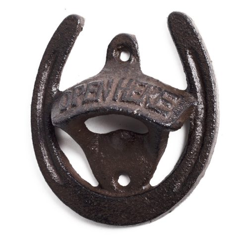 CAST IRON HORSESHOE ANTIQUE 9*10*2