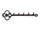 CAST IRON KT.KEY 26*7.6*2.3
