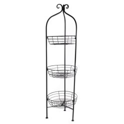K.IRON SHELF*3CIR.WHITE29*27*100