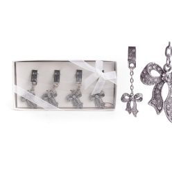 ON NAPKIN RINGS*4 CHRISTMAS