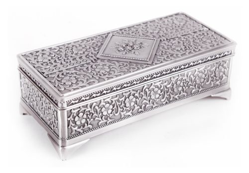 ON JEWELRY BOX WITH VINES