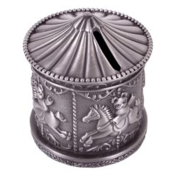 ON PIGGY BANK MERRY-GO-ROUND