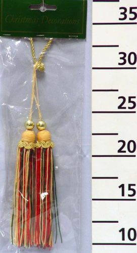 ROPE RED GREEN/DRAPP 20CM