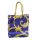 GIFT BAG BLUE-GOLD 13CM