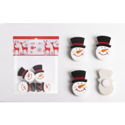 P.SNOWMAN*5 +HAT 3.8*2.2