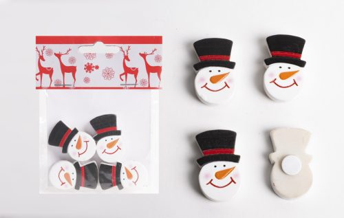 P.SNOWMAN*5 +HAT 3.8*2.2