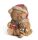P.BEAR+MIC.KEYCHAIN BROWN/RED 8.7