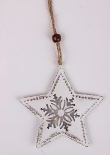 METAL LD.THROUGH.STAR BLK/WHITE 9