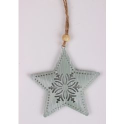 METAL LD.THROUGH.STAR TURK/WHITE 9
