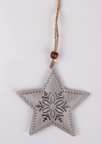 METAL LD.THROUGH.STAR GRAY/WHITE 9