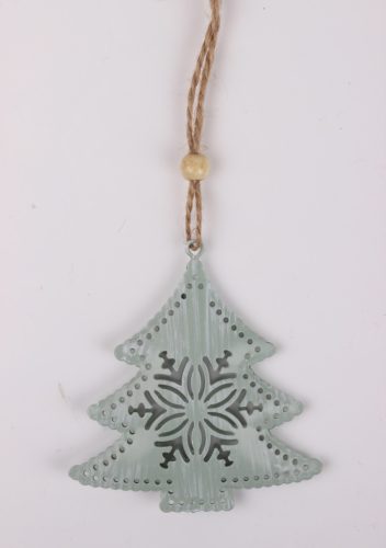 METAL LD.THROUGH.FFA TURQUOISE/WHITE 9