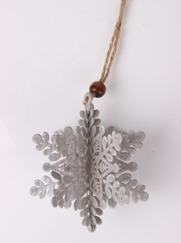 METAL LD.3D SNOWFLAKE GRAY/WHITE 8