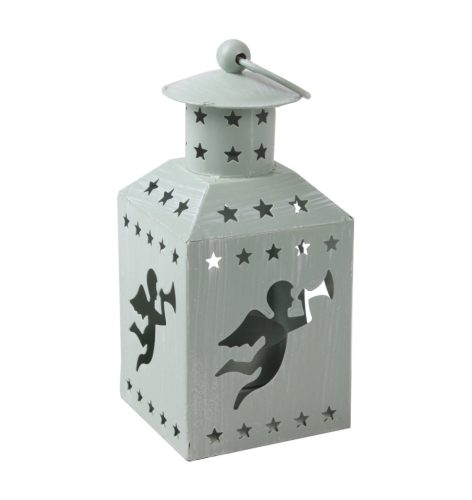 METAL MT.LANTERN ANG.TURQ/WHITE 14
