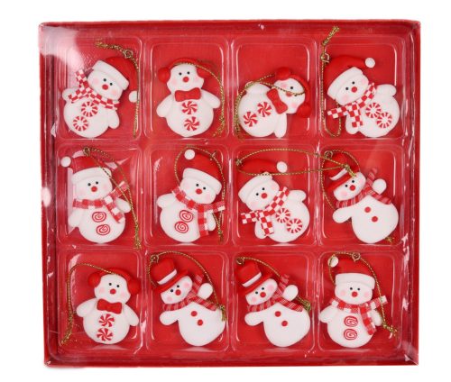 CLAY LD.SNOWMAN*12 CANDY4