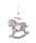 WOOD LAND.ROCKING HORSE X-MAS GREY13