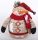 DEC.TEXT.SNOWMAN STANDING NEWSPAPER 23