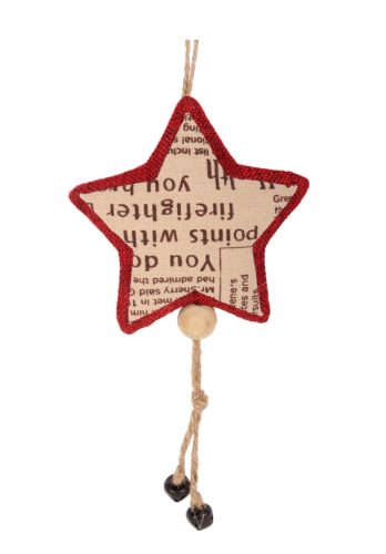 DEK.TEXT.HANGING STAR 10