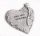 P.HEART+ROSE GRAVE DECORATION 8*7