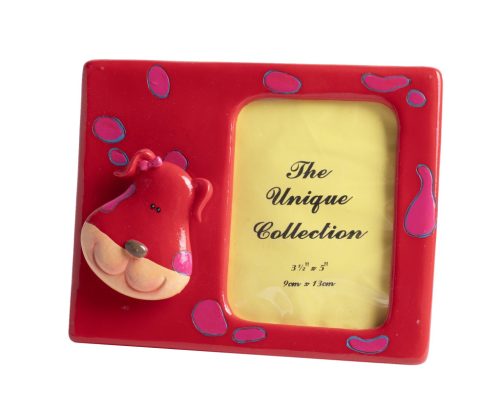P.PICTURE RED DOG 17CM