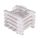 Ü.WOODEN TRAY GRID NAT/WHITE 13*10