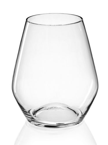 Curved water vase clear 25*25
