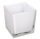 Ü.WOODEN TRAY CUBE WHITE 100*100
