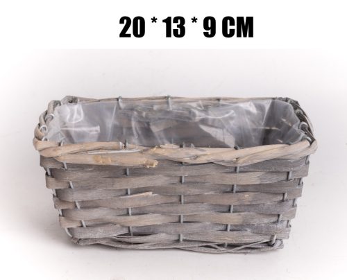 4SZ.GREY LACE 20*13*9