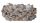 WOODEN ROOT BASE OVAL NAT31*27