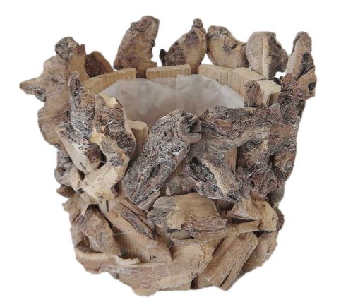 WOODEN ROOT BASE "V" NATURAL23*19