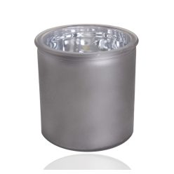 Ü.KASPOT CIRCLE GRAY METAL 10*10