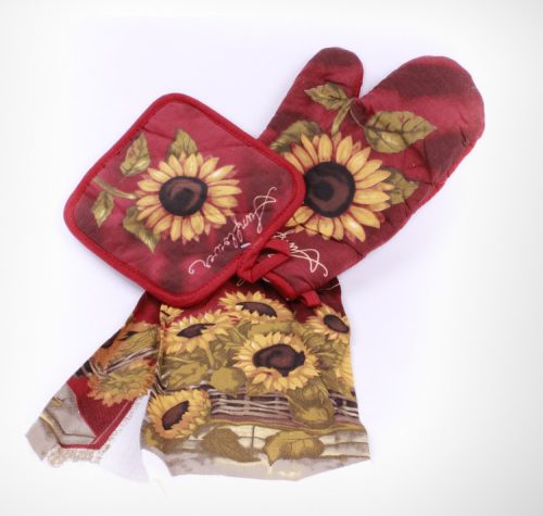 TEXTILE SET SUNFLOWERS