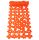 FELT TABLECLOTH/FLOWER YELLOW 120