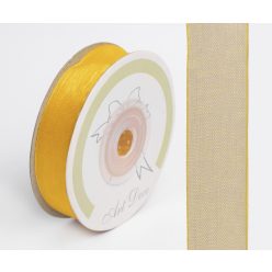 SZ.ORGANZA SÁRGA   15MM*25M