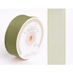 SZ.ORGANZA MOHAZÖLD25MM*25M