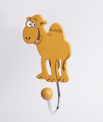 WOODEN COAT HOOK CAMEL