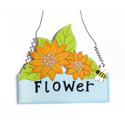 FA LÓGÓD.VIRÁG FLOWER KÉK14