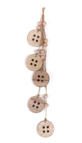 DEK.HANGING MUSHROOMS GRAY 54