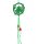 FELT CIRCLE BELL*3 GREEN 8